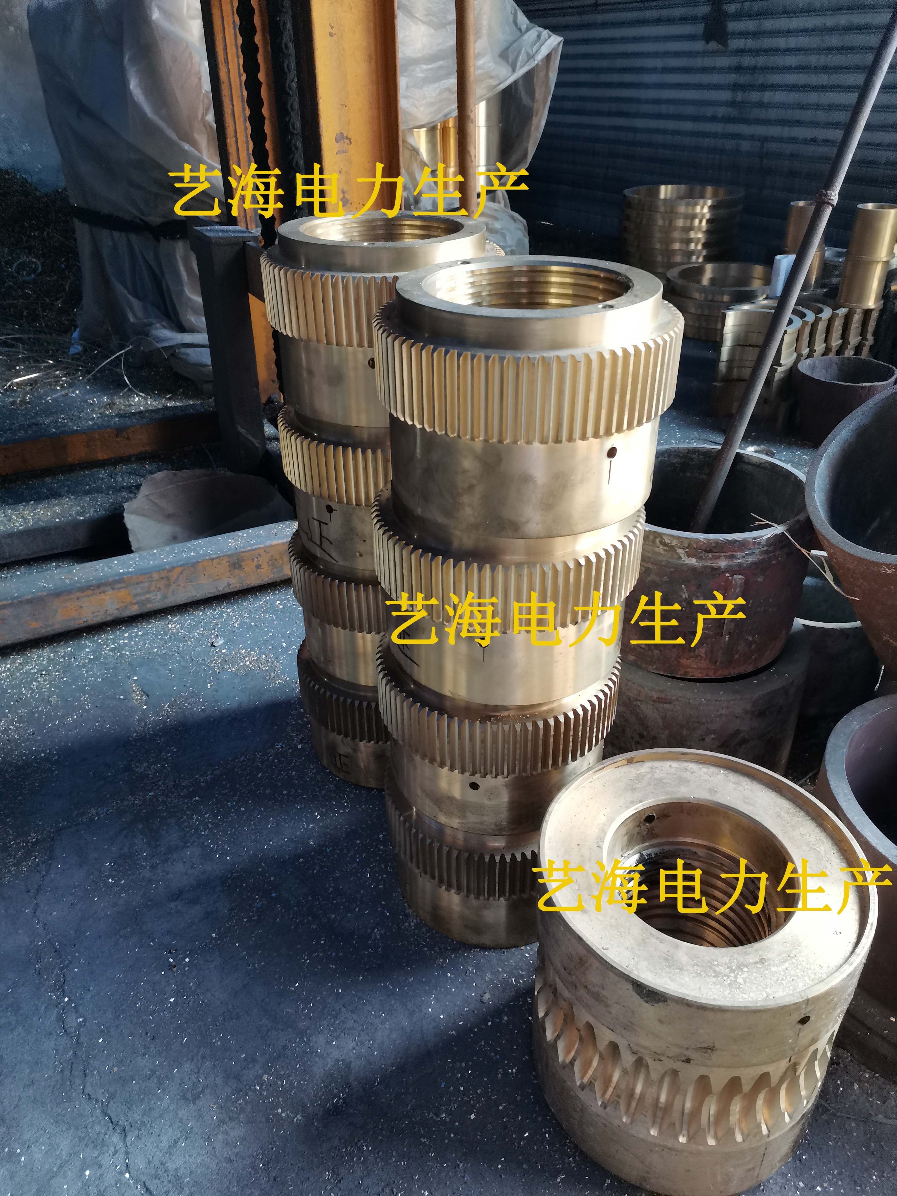铸铜件,铜齿轮